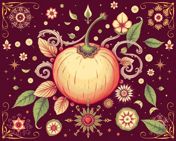 Whimsical Illustration of Litchi Fruit with Intricate Patterns 🍊
