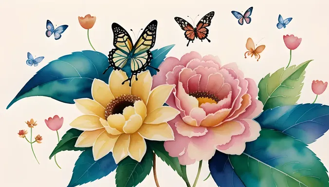 Whimsical Love Story Illustration Photo Editing Online Free