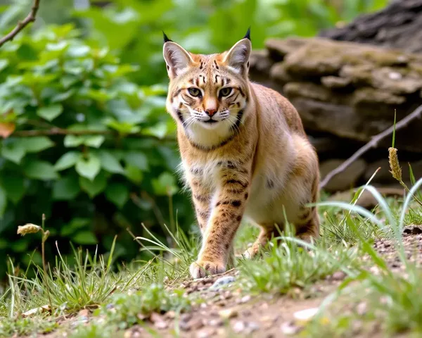 Wildlife Photography of Bobcat Images in Action