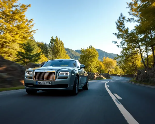 Winding Mountain Road Rolls-Royce Ghost Luxury Drive
