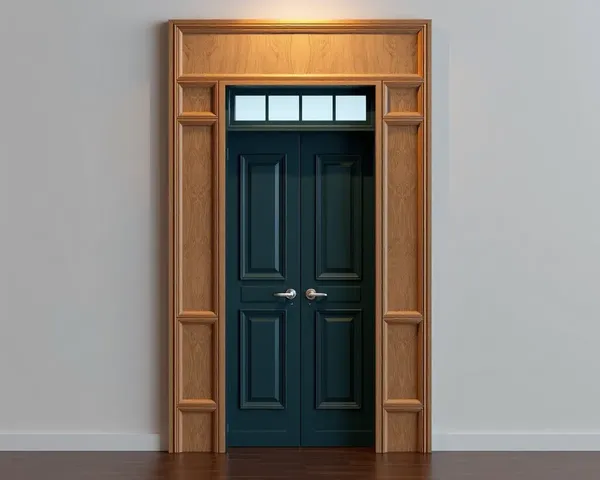 Wooden Double Door Design Images for Home Decor
