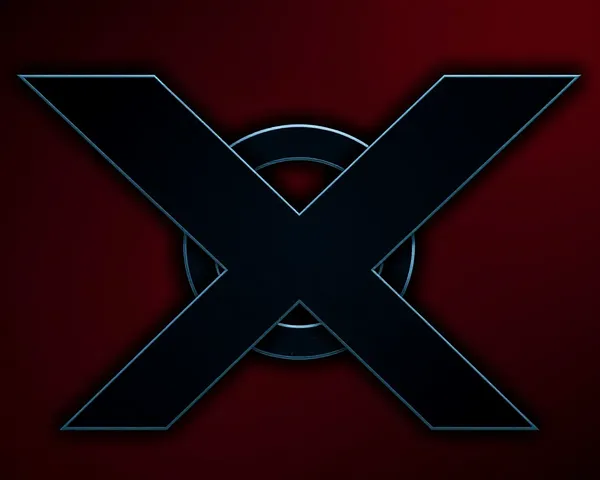 X-Men Team Logo 4K Amoled Wallpaper
