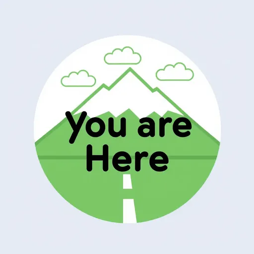 You Are Here Icon: Your Current Position Indicator