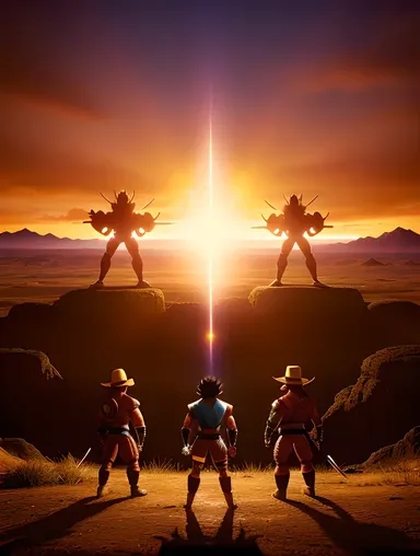 Z-Warriors Prepare to Face Saiyan Forces
