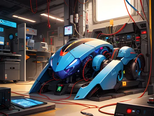 Zeta the Robot's Futuristic Recharge Zzz