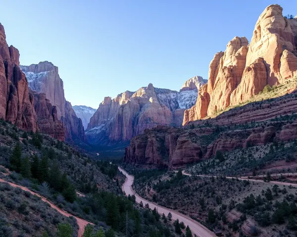 Zion National Park Images Capture Stunning Views of Red Rock Formations