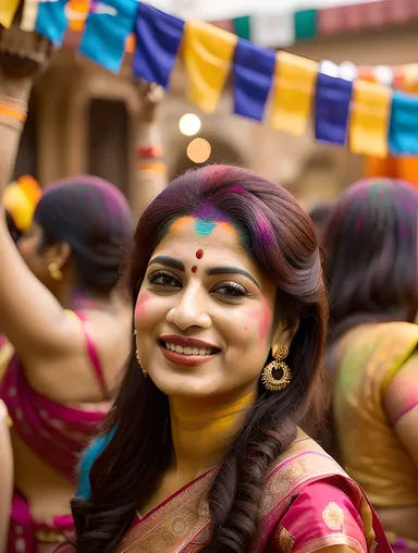 x Bhabhi Celebrates Indian Festival with Joy