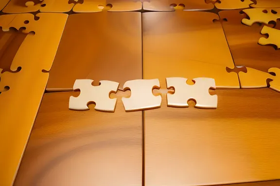 yyyy-Shaped Puzzle Piece Fits Perfectly