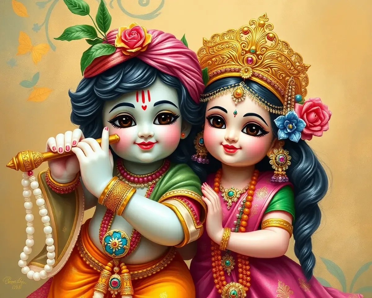 Adorable Radha Krishna Images for Spiritual Enthusiasts