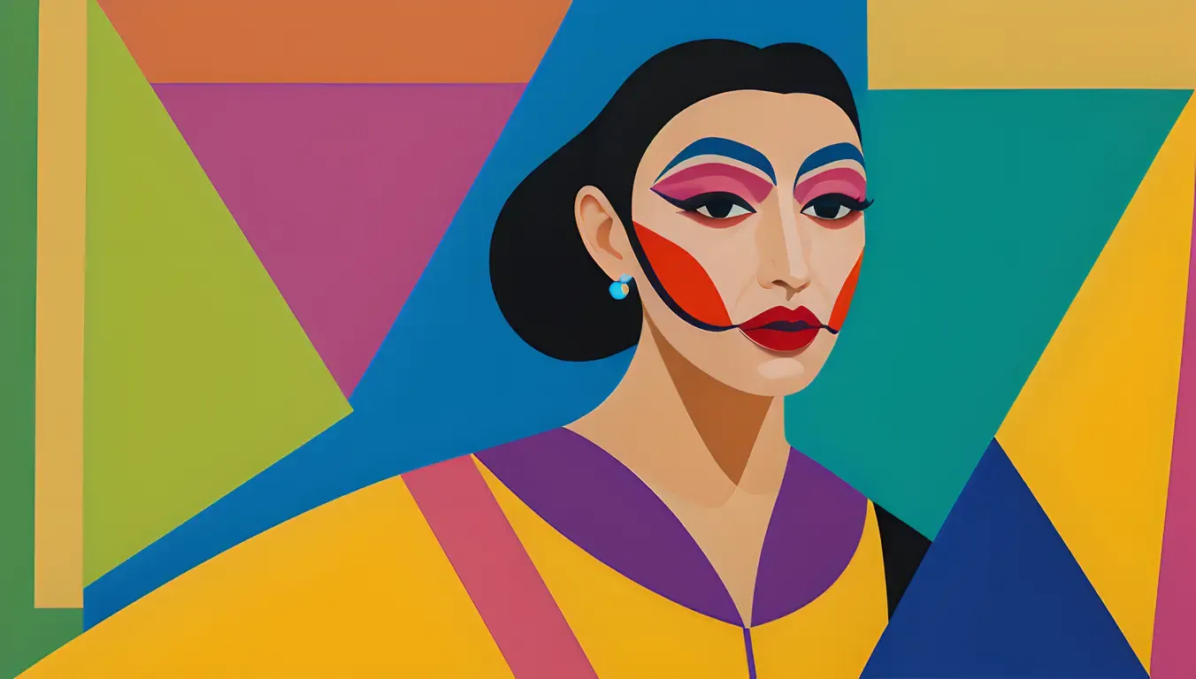 Adult Aunty as Work of Art