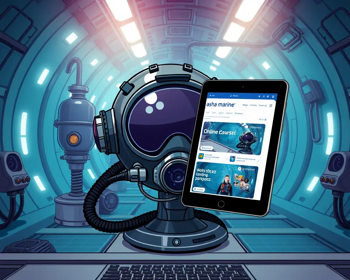 Asha Marine Online Course Booking Space-Age Lab