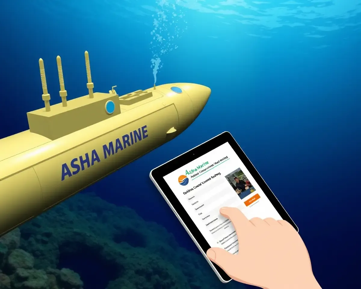 Asha Marine Online Course Booking Submarine Dive