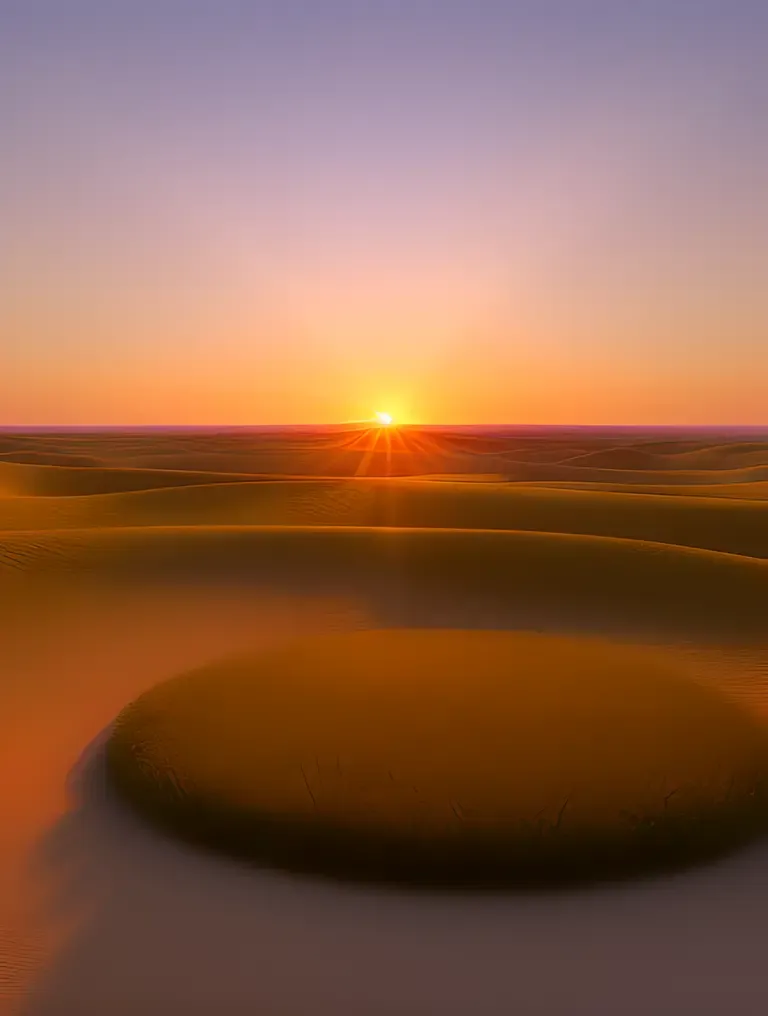 Beautiful Sunrise in Good Morning HD 3D Image