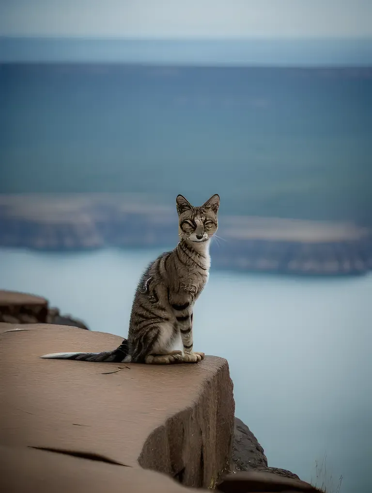 Bhoot Overlooking Desolate Landscape