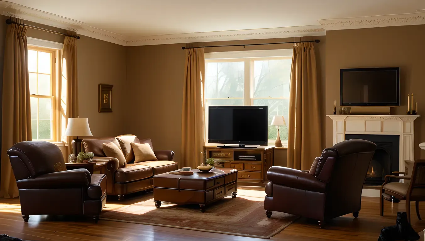 Bhoot Photo: Haunted House with Ghostly Family in Living Room