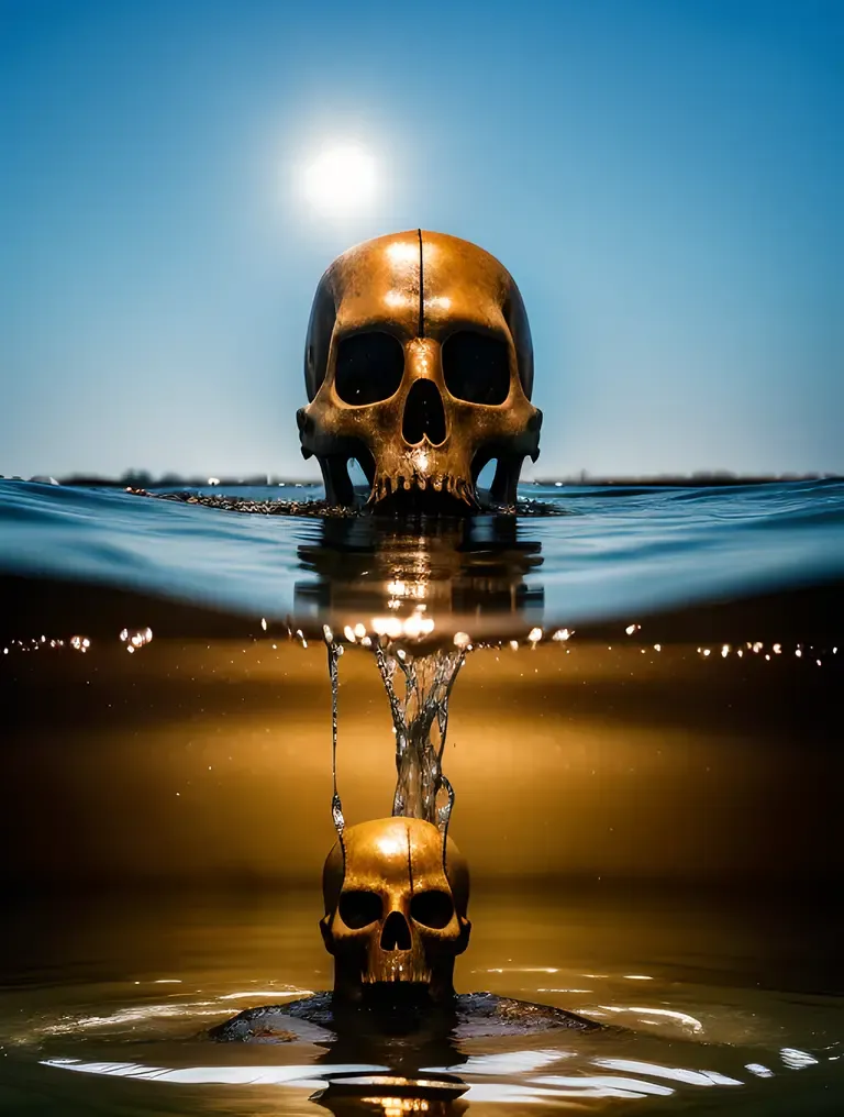 Bhoot Rises from Haunted Lake, Churning Water