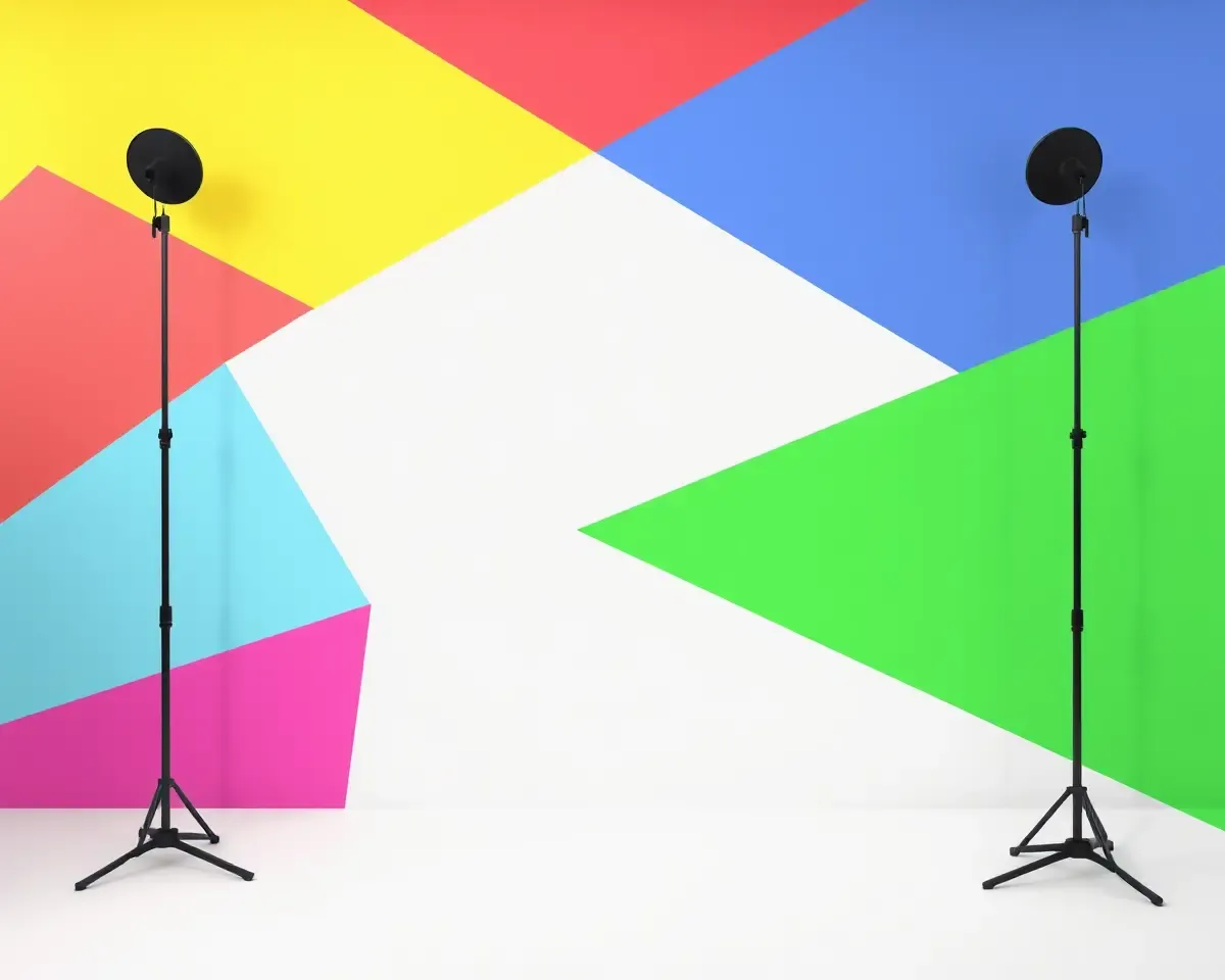 Bold Geometric Pattern Background in High-Definition 1080p