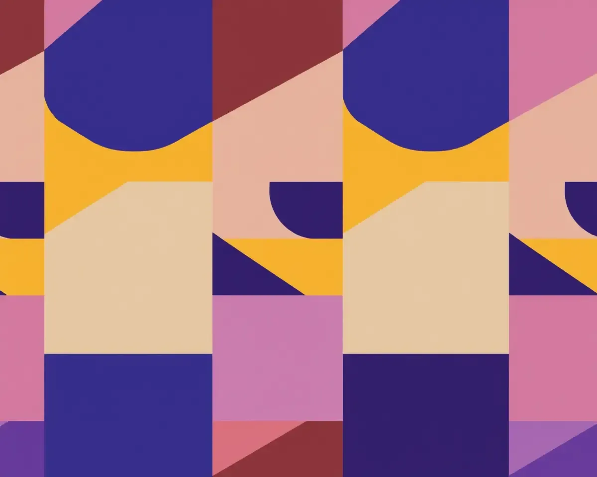 Bold Geometric Shape Pattern Minimalist Amoled Wallpaper Design