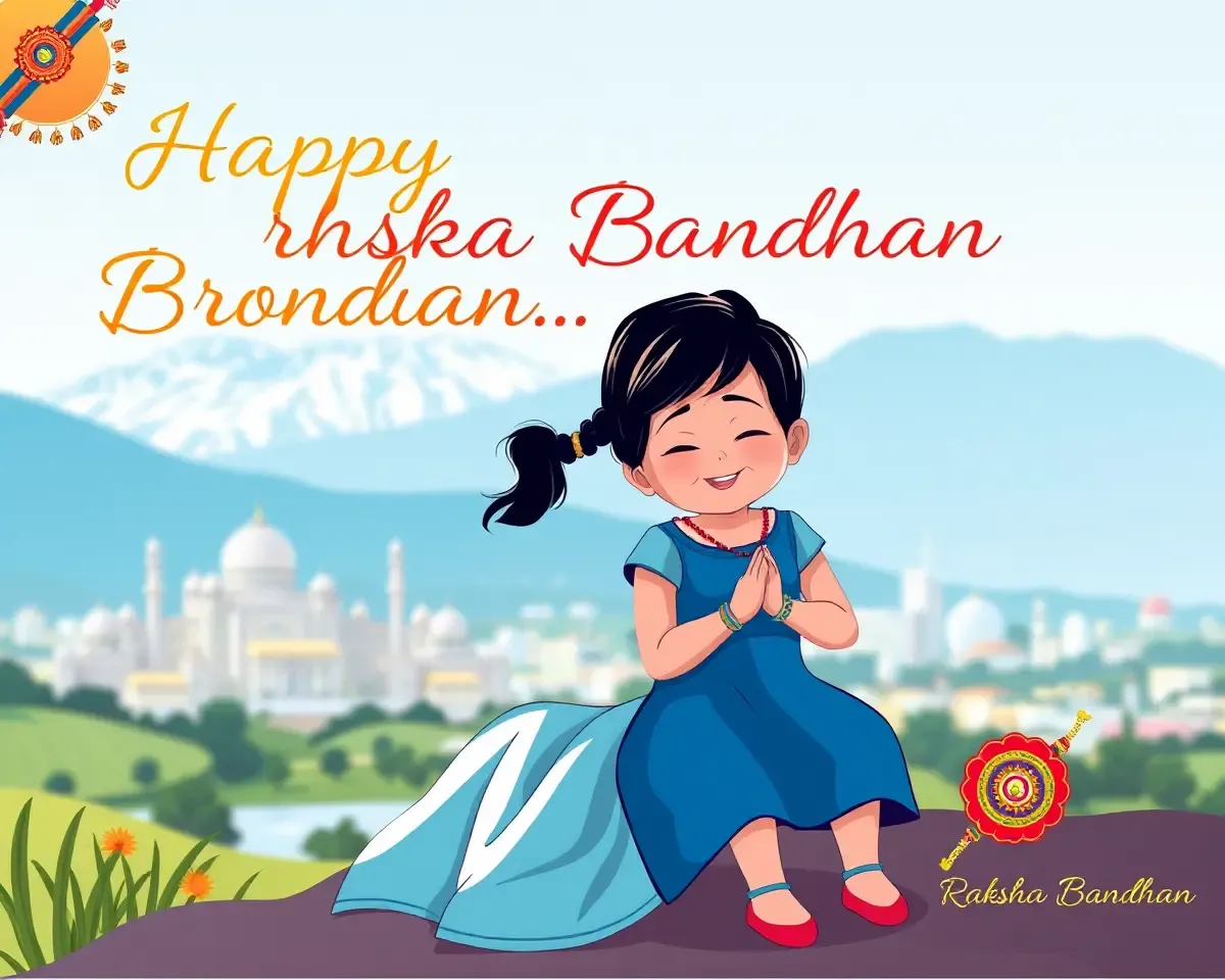 Brother and Sister Share Sweet Moment on Raksha Bandhan