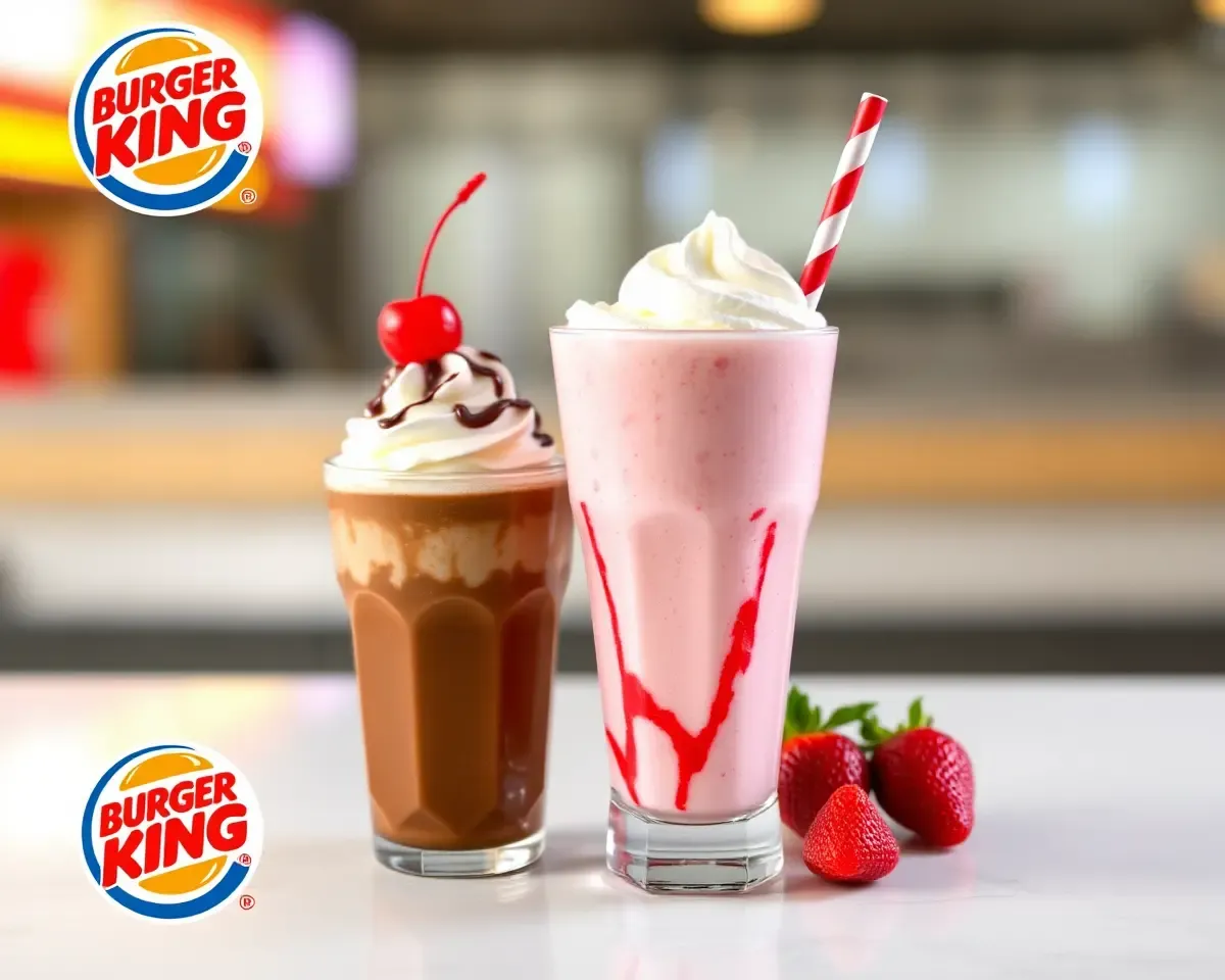 Burger King Dessert PNG Image with Whipped Cream and Cherry