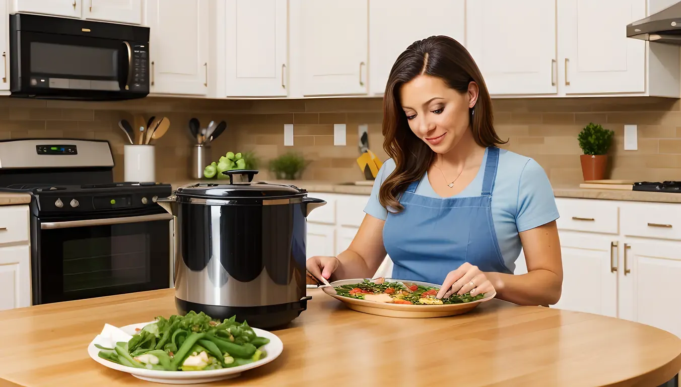 Busy Professional Uses Crockpot for Healthy Meal Prep