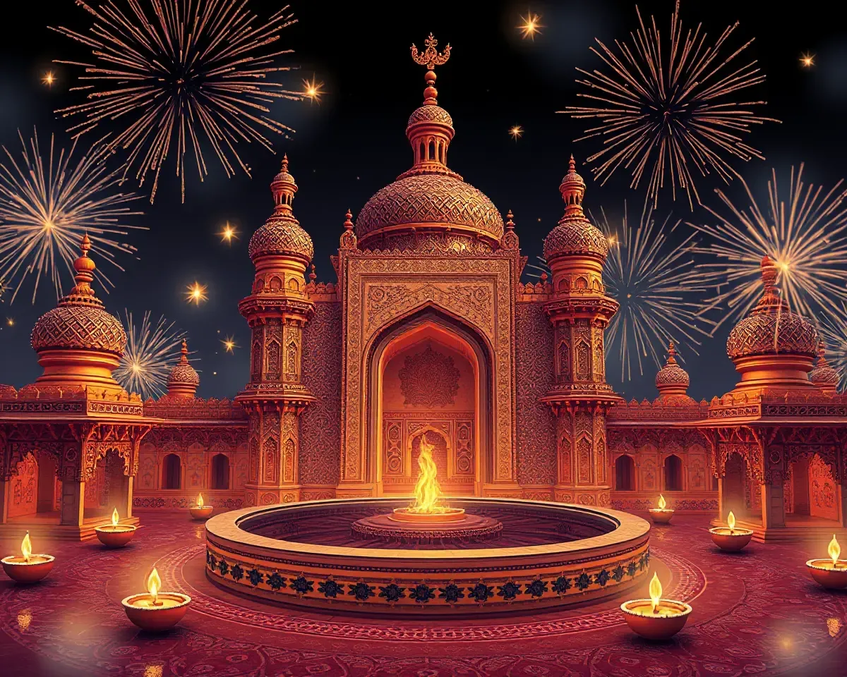 CDR File Inspired by Indian Architecture and Textiles