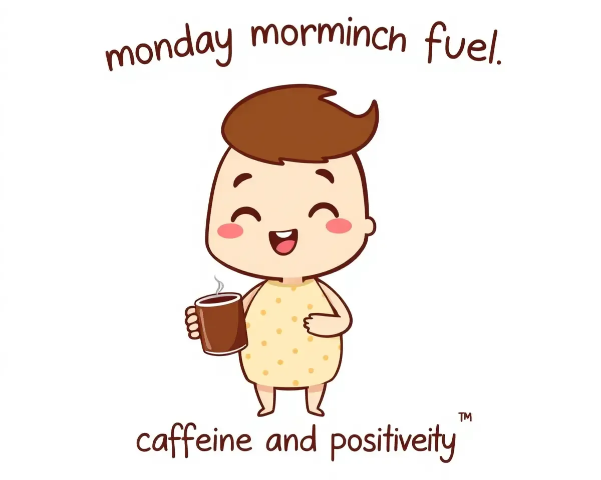 Caffeine and Positivity for Monday Morning Fuel