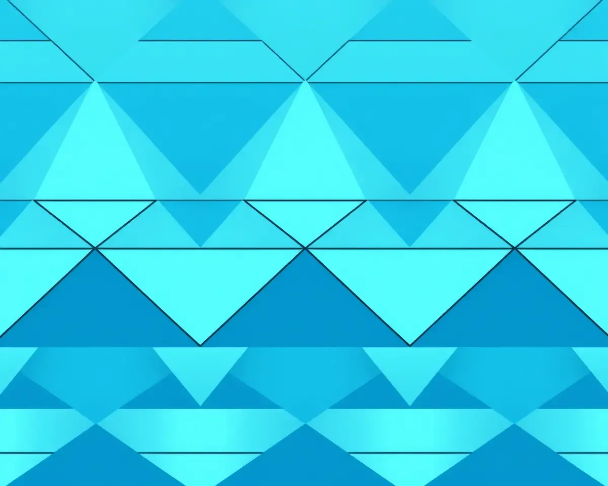 Calming Blue Geometric Pattern Minimalist Amoled Wallpaper