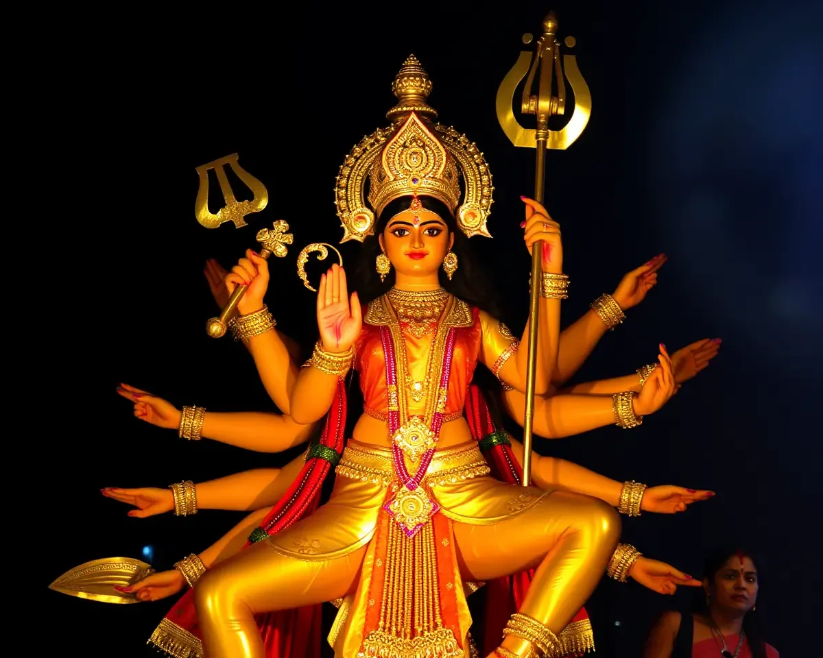 Captivating Pictures of Maa Durga's Idol