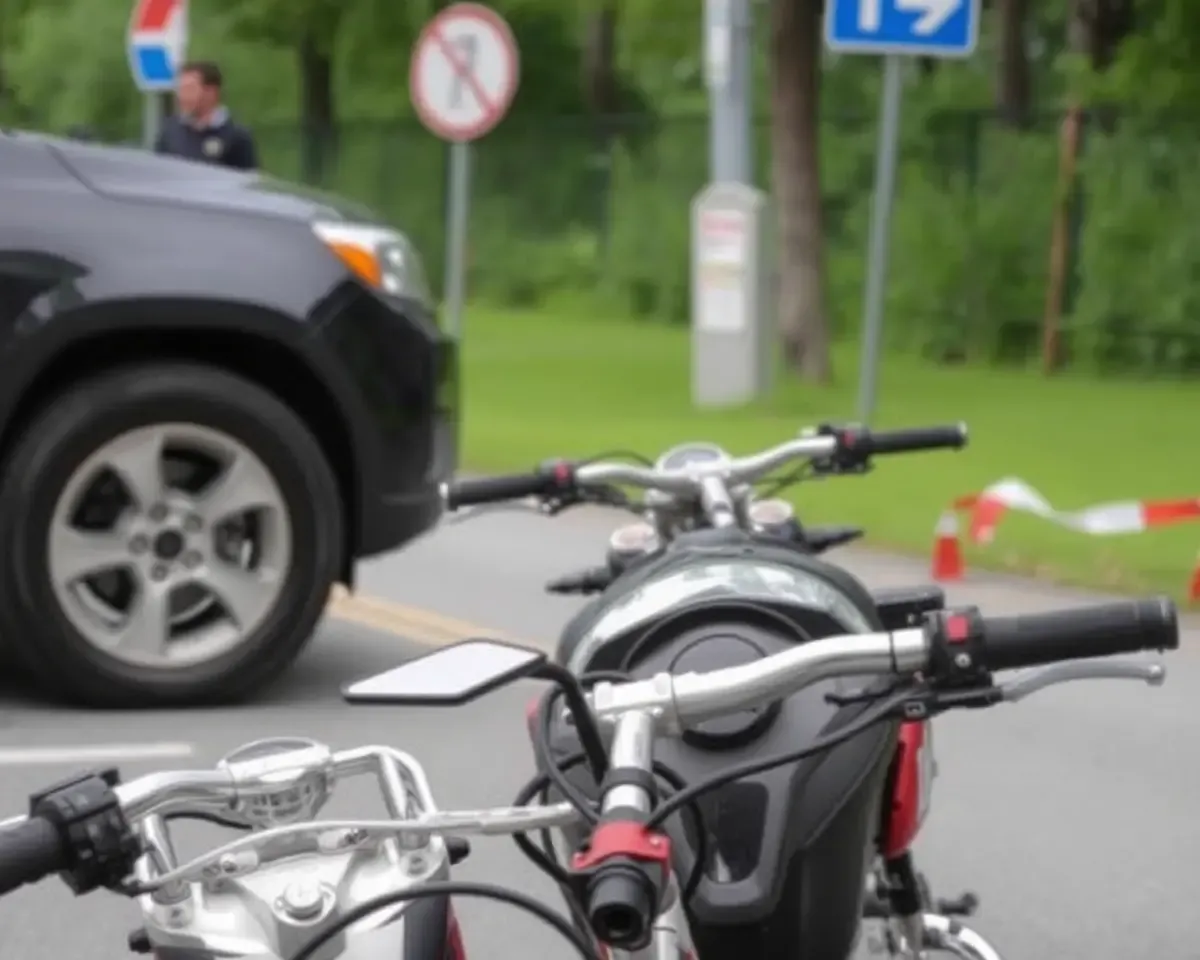 Chilling Bike Accident Image Reveals Aftermath of Fatal Crash