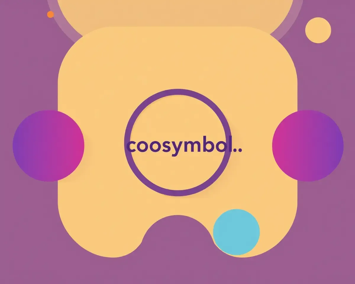 Circular Coosymbol.com Logo Design Concept