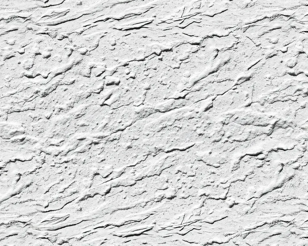 Close-up of Stucco Wall with Seamless Paint Texture Details