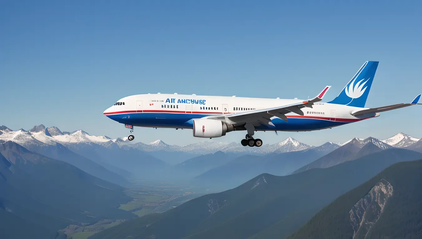 Commercial Pilot Wallpaper HD: Soaring Through Clear Blue Skies
