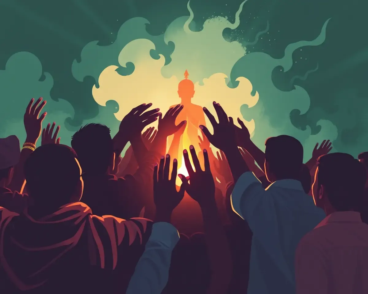 Community Spirit Bhagwat Crowdfunding Campaign Banner