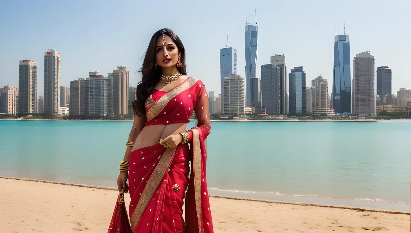 Confident x Bhabhi Shines in Trendy Outfit