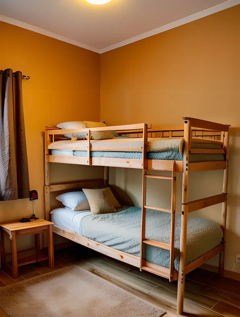 Cozy Hostel Dormitory with Shared Bathroom