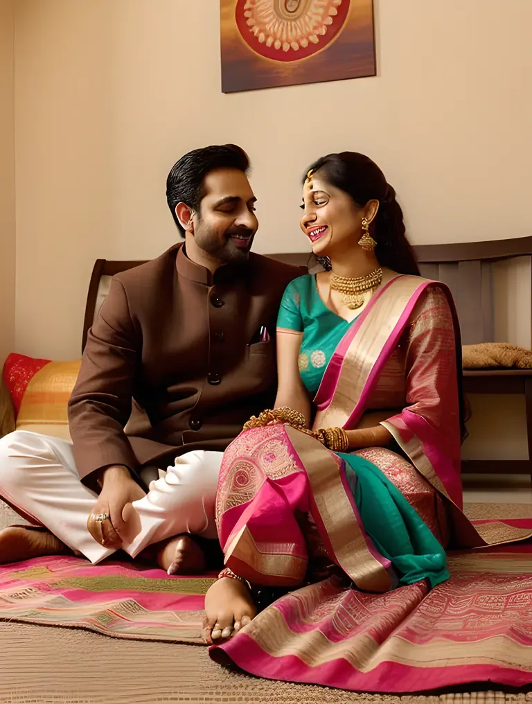 Cozy Sunday Morning with Deshi Bhabhi and Husband