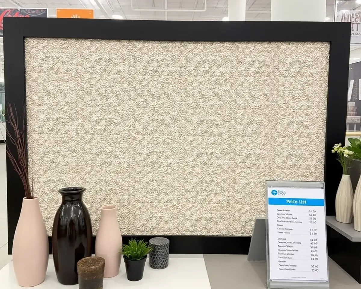 Decorative Accent Wall with Granule Texture and Price List