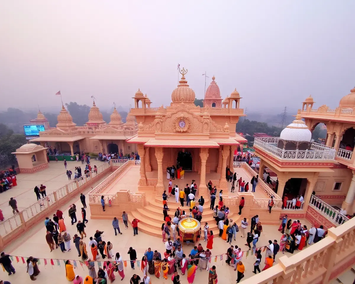 Devotees Flock to Ayodhya's Ram Mandir Complex