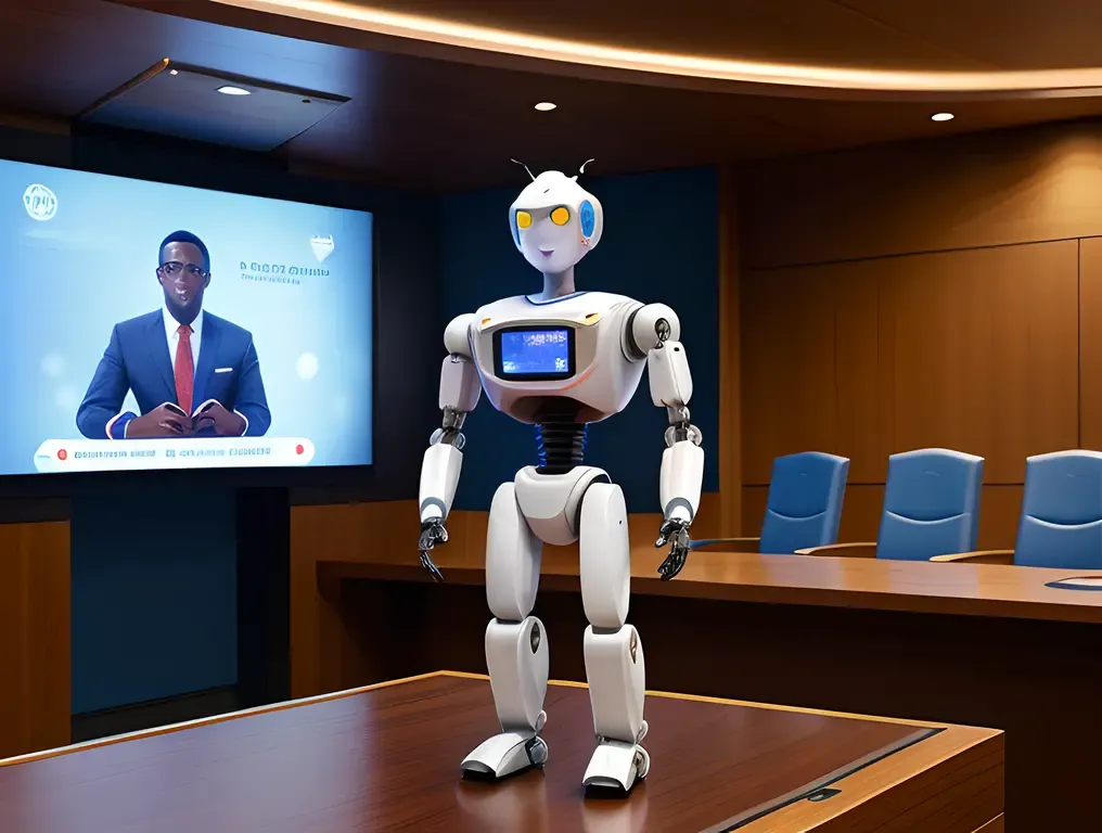 Diddy Bird's Futuristic Trial: A Holographic Hearing