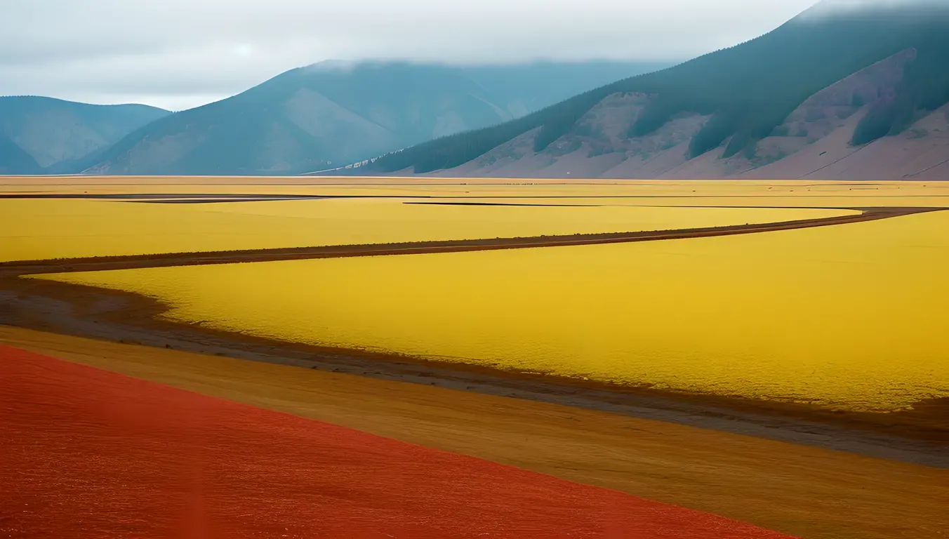 Diseased Environment: Sickly Yellowish Hue