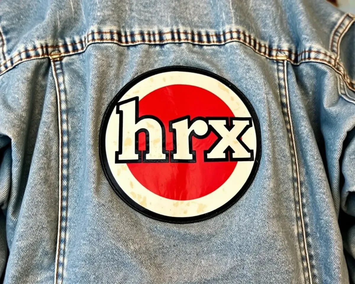 Distressed Denim HRX Logo Design