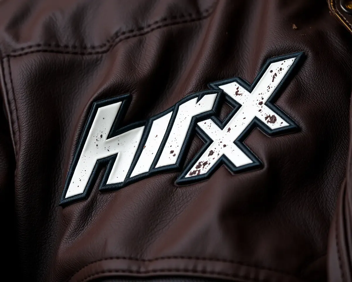Distressed Leather HRX Logo Design