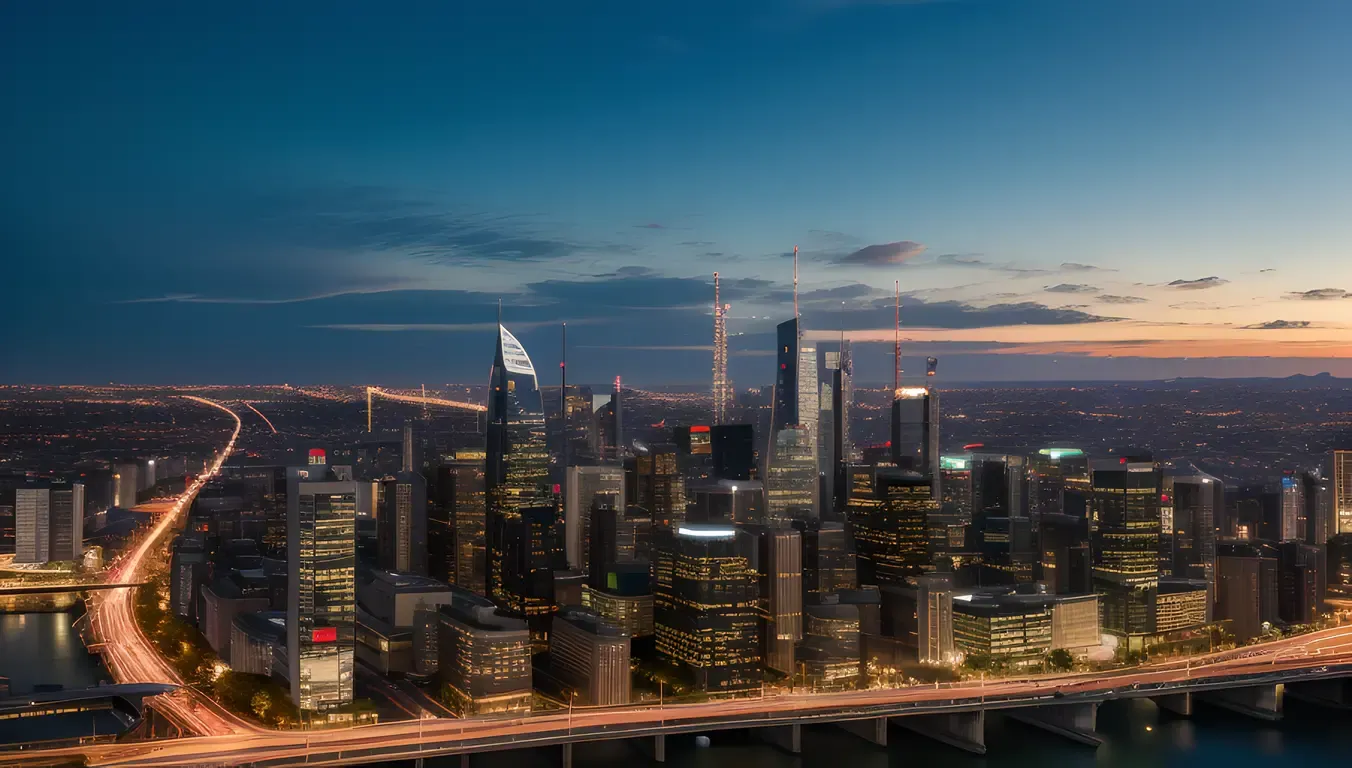 Dull Cityscape: Lack of Vitality and Energy