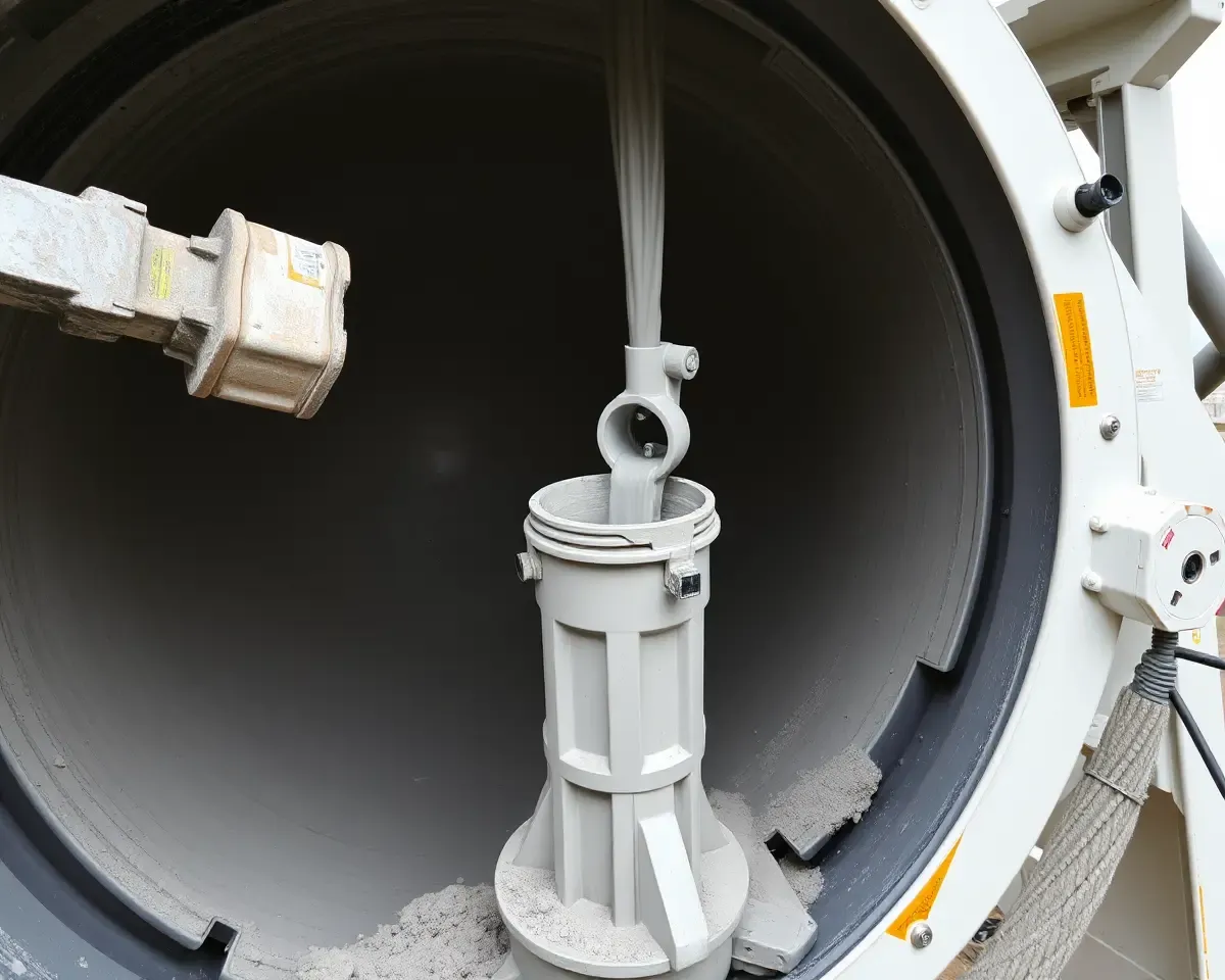 Efficient 4 Tower Lift Concrete Mixer Machine Mixing