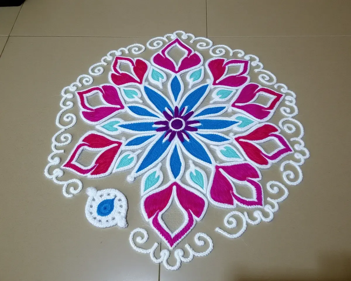 Explore Rangoli Designs Images for Cultural Inspiration