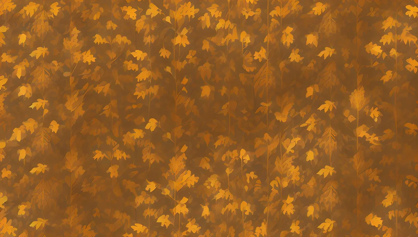 Fantastical Forest Tessellation Images with Geometric Trees and Foliage