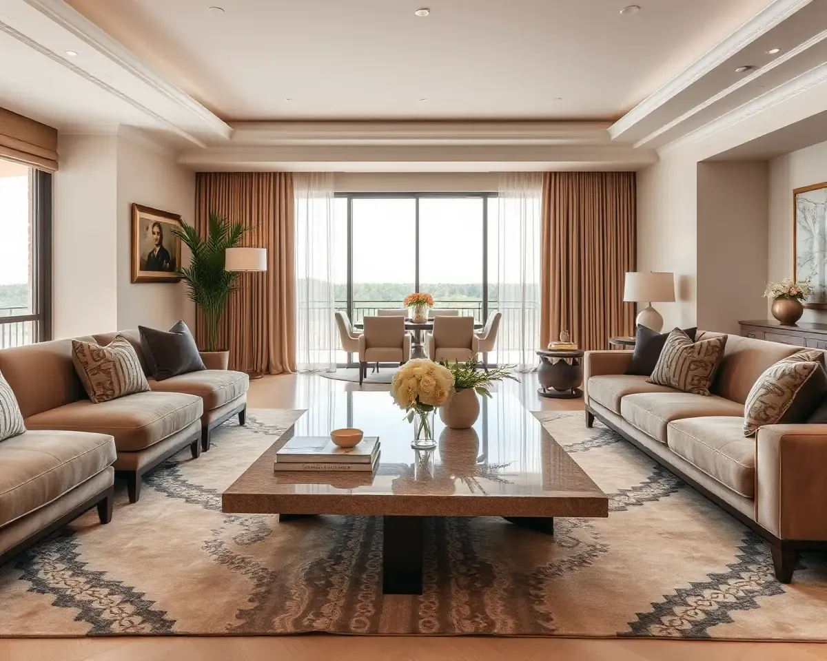 Farnichar Tebal Coffee Table Centerpiece Living Room Design