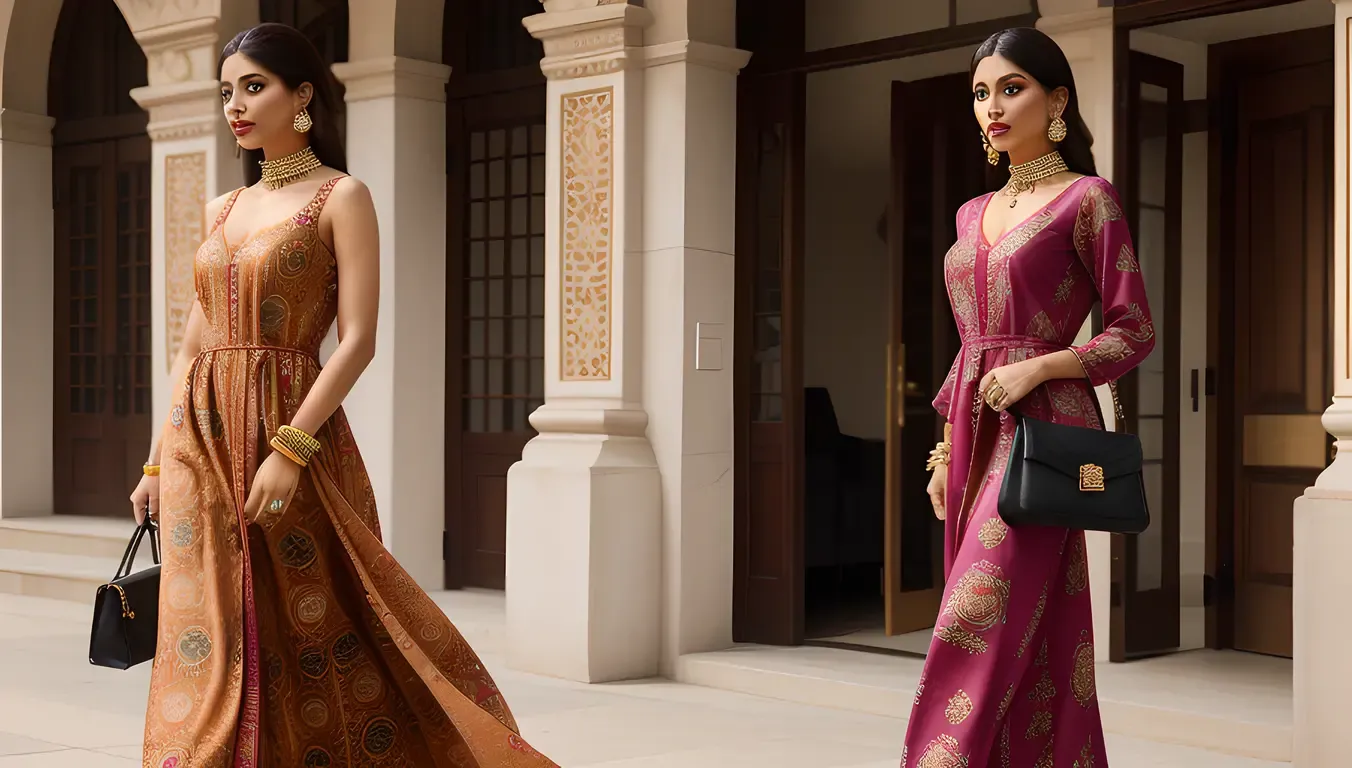 Fashion Design Inspired by Bhabhi Traditional Attire