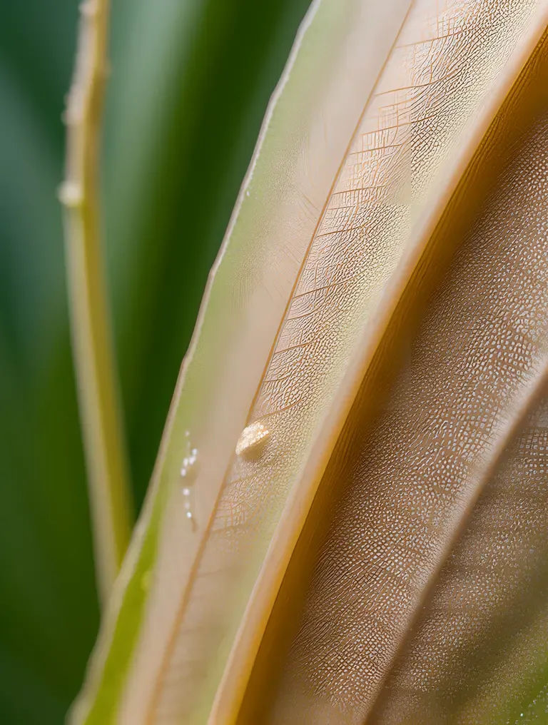 Fragile Leaf with Intricate Veins